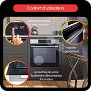LG Four encastrable | 76L | InstaView™, LG WS7D7651CS