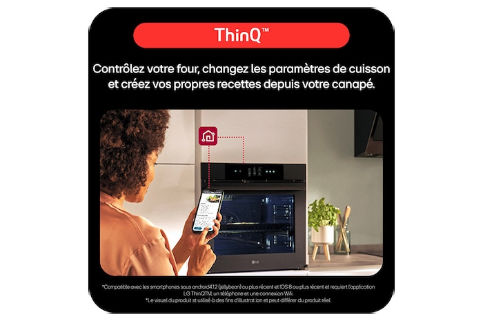 LG Four encastrable | 76L | InstaView™, LG WS7D7651CS