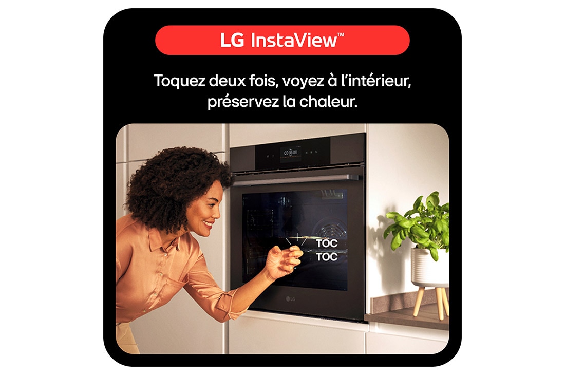LG Four encastrable | 76L | InstaView™, LG WS7D7652CB