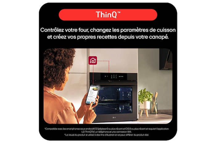 LG Pack | Four encastrable WS7D7652CB + Micro-ondes gril encastrable MGBZ259, LG WS7D7652CB.MGBZ259