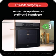 LG Four encastrable | 76L | InstaView™ | Design élégant | ProBake Convection™ |  EasyClean™, LG WS9D7673CB