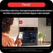 LG Four encastrable | 76L | InstaView™ | Design élégant | ProBake Convection™ |  EasyClean™, LG WS9D7673CB