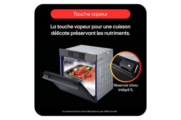 Mode Pizza pour pizzas maison, fraîches ou surgelées, croûte croustillante, cuisson jusqu’à 300℃.