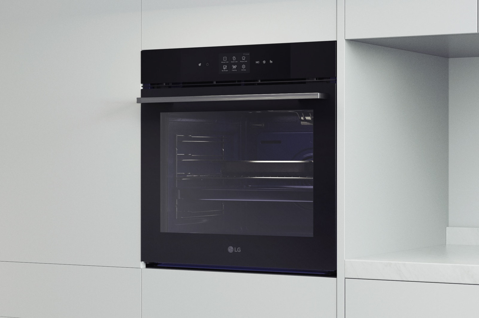 LG WS9D7694CM Vue de côté