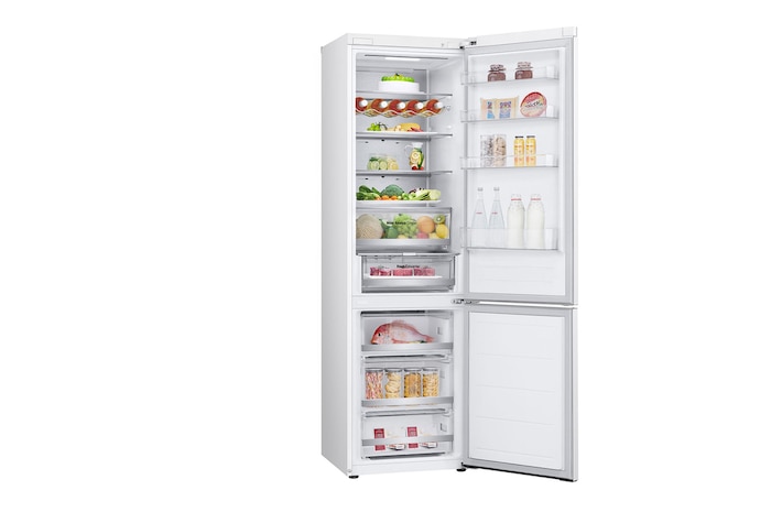 LG GBV5250DSW Vue de côté