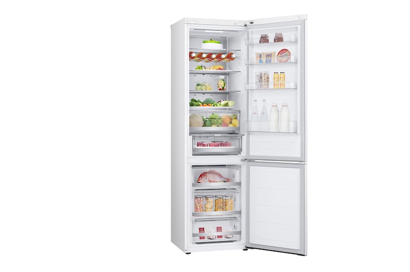 LG GBV5250DSW Vue de côté