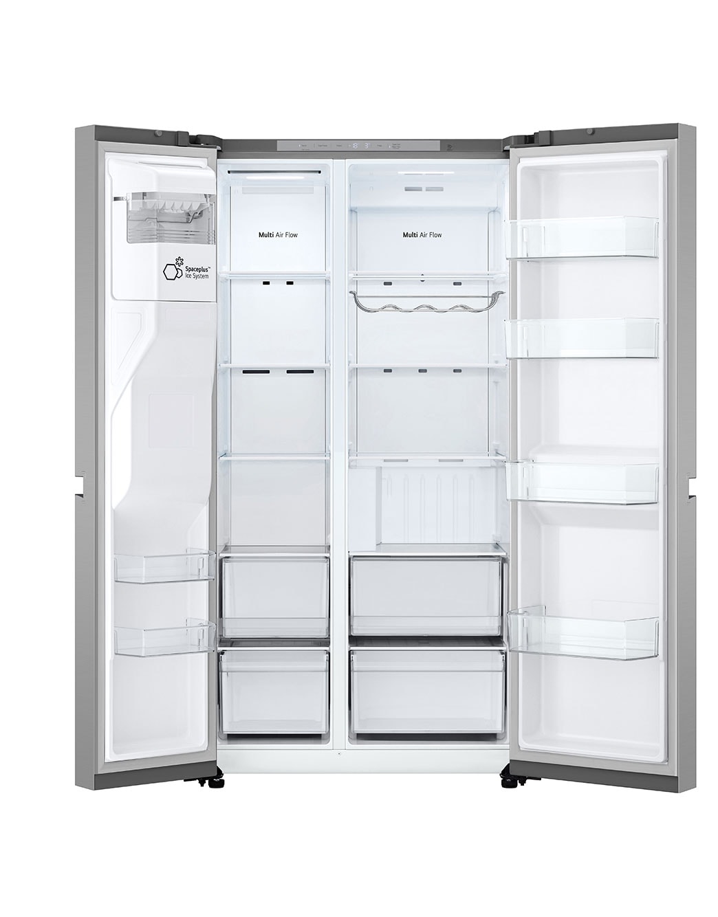 Réfrigérateur Américain LG GR-6528YLSA – Gris, Classe A, 86 Cm De Large