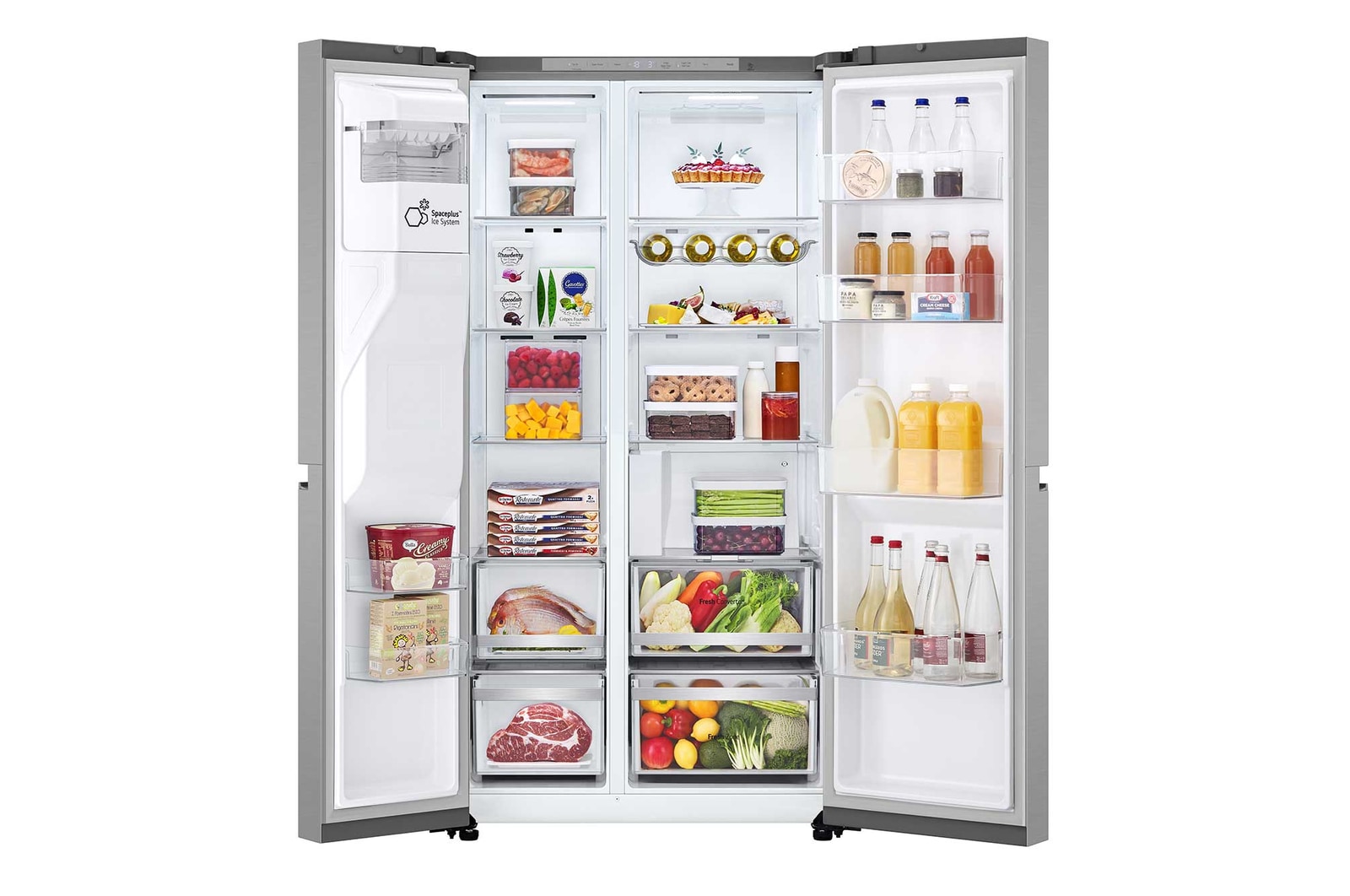 LG GSLE80PYBC Vue de face