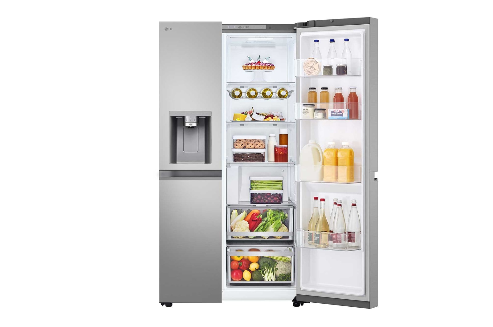 LG GSLE80PYBC Vue de face