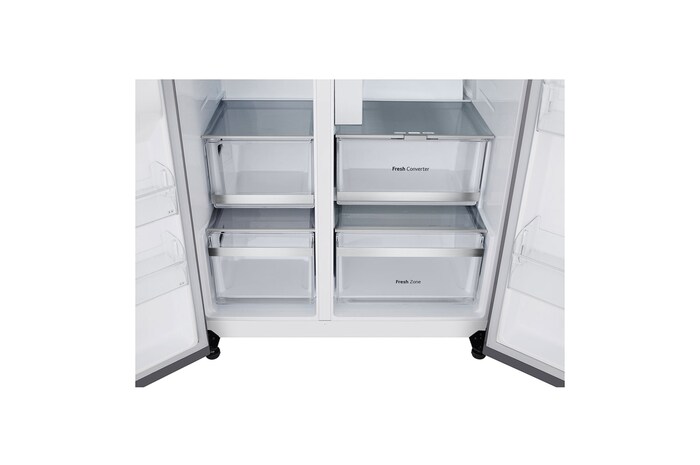 LG GSLE80PYBC Vue de face