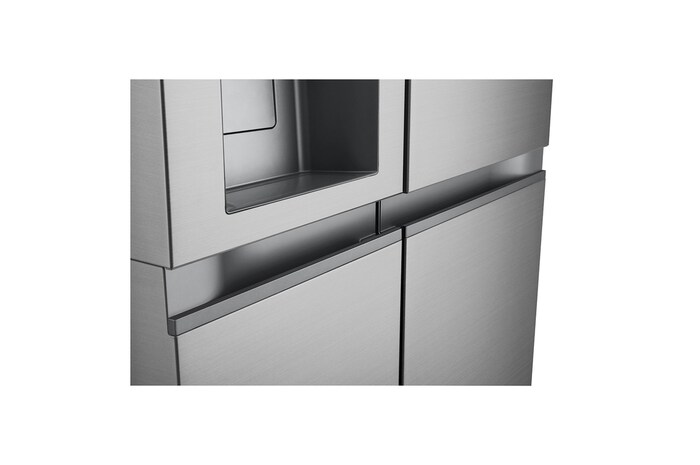 LG GSLE80PYBC Vue de côté