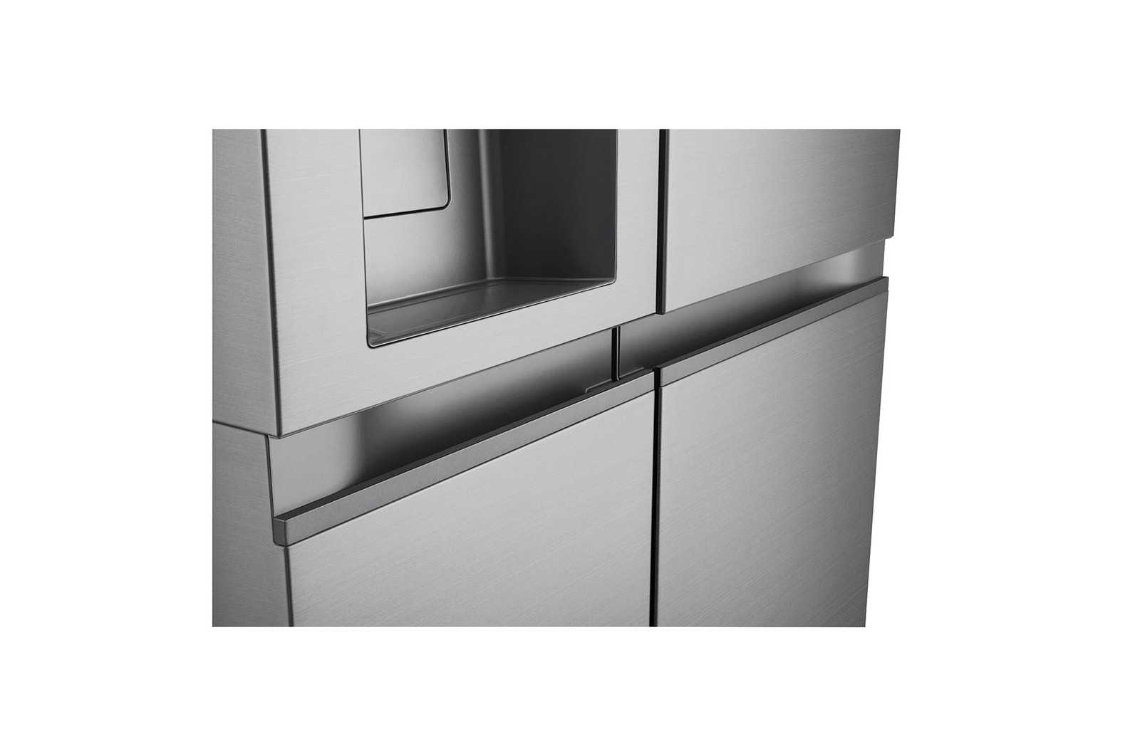 LG GSLE80PYBC Vue de côté
