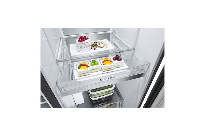 LG GSLE90EVAC Vue de côté