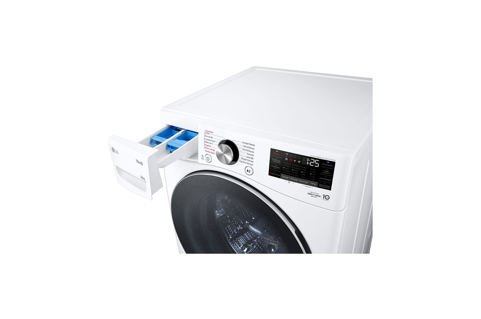 LG F20P12WST Vue de côté