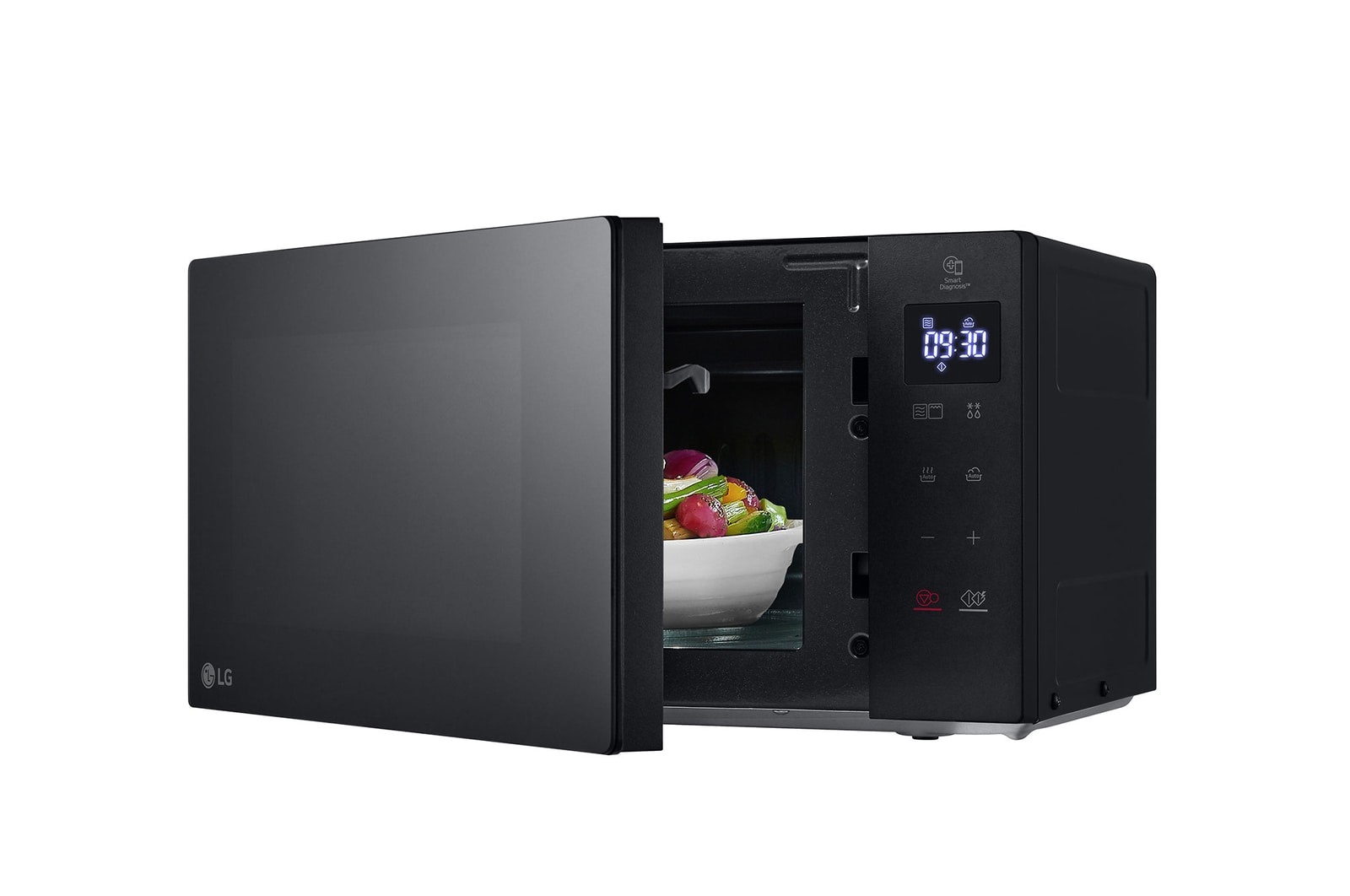 LG MS2032GAS Vue de côté
