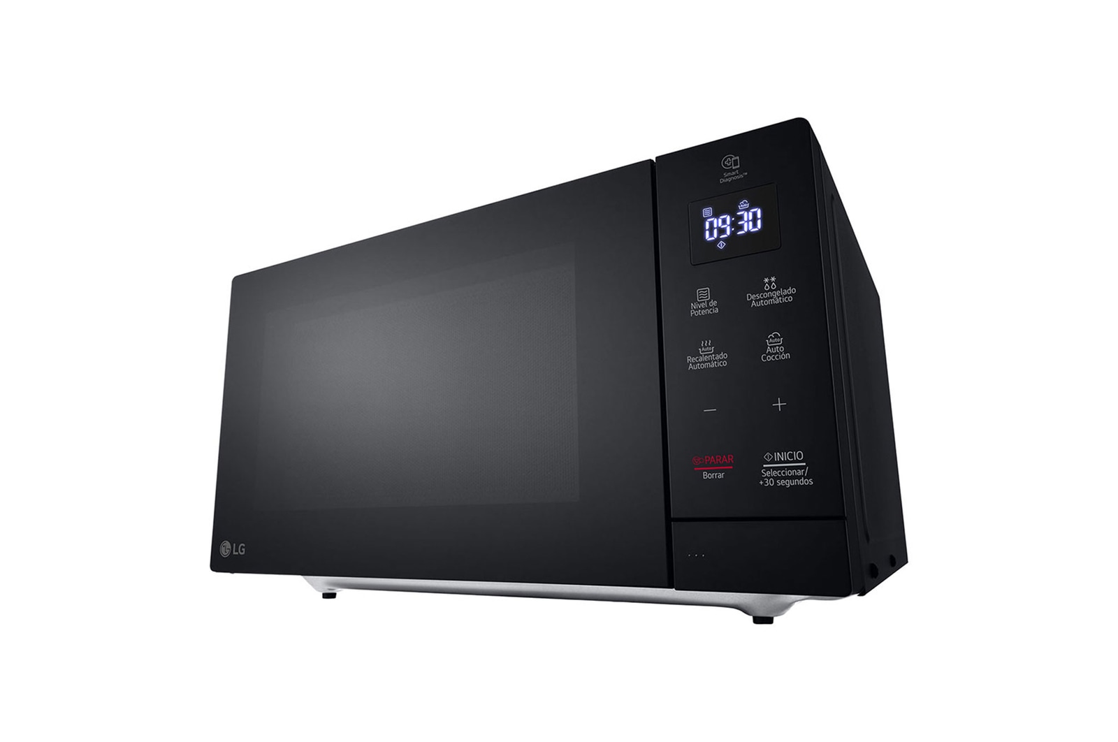 LG MS3032JAS Vue de côté