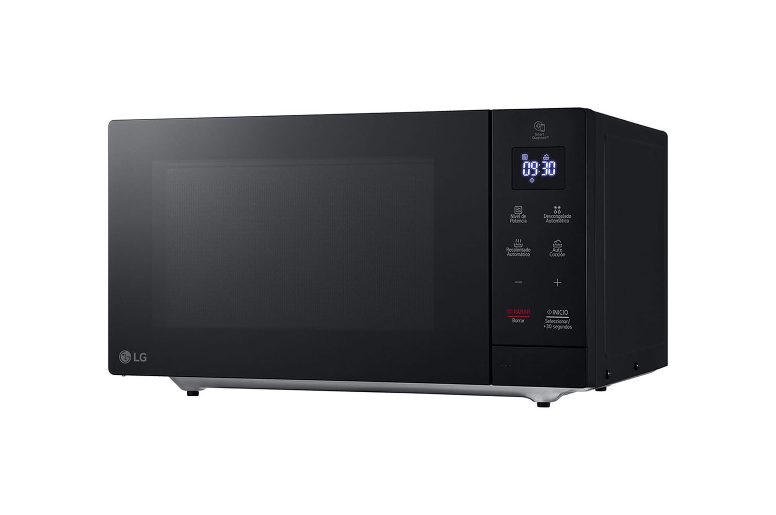 LG MS3032JAS Vue de côté