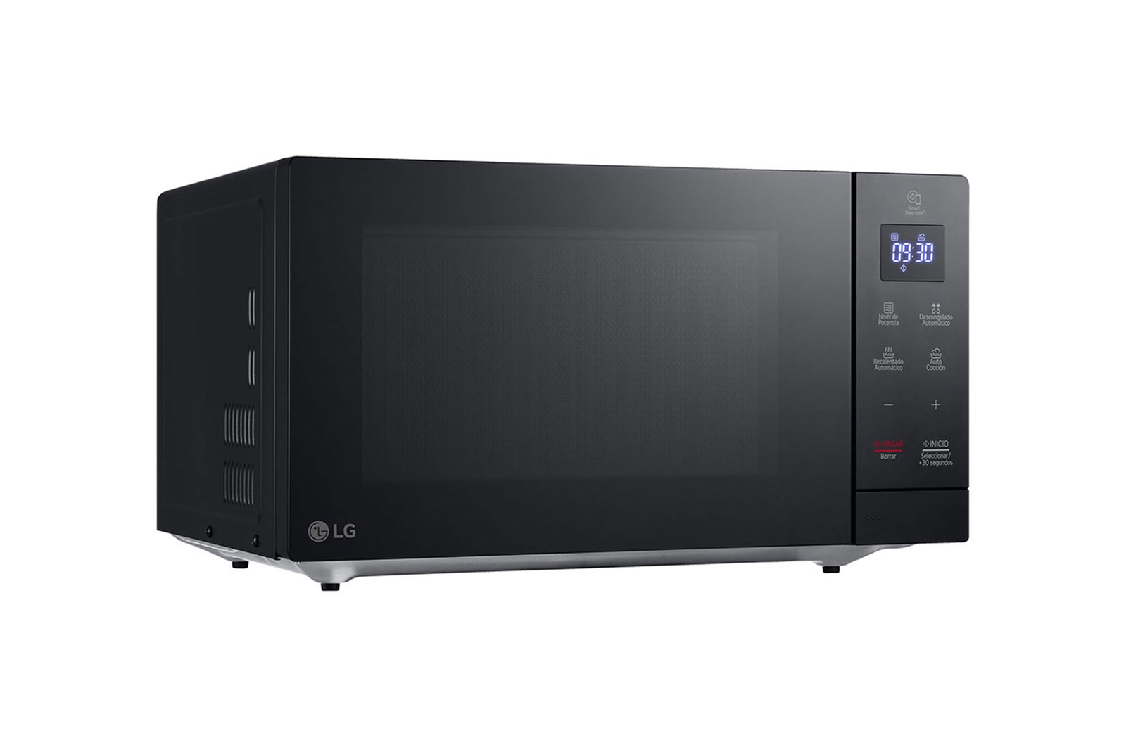 LG MS3032JAS Vue de côté