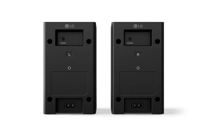 Back view of Rear Speakers