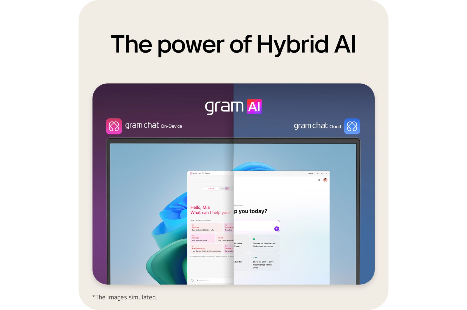 LG gram 15Z80T | Windows 11 Home Next Gen. | 15" | AMD RyzenTM AI 5 340 | 16Go | 512Go, LG 15Z80T-G.AS55F