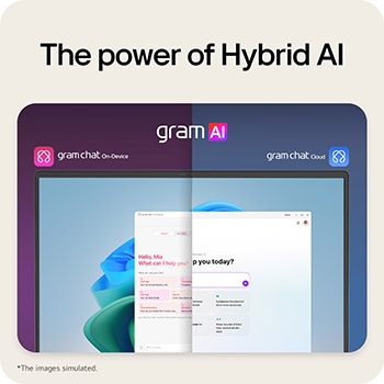 LG gram 15Z80T | Windows 11 Home Next Gen. | 15" | AMD RyzenTM AI 5 340 | 16Go | 512Go, LG 15Z80T-G.AS55F