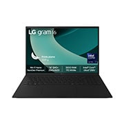 Vue avant de LG gram 16" Copilot+ PC | Windows 11 Home | Intel® Core™ Ultra 7 | 32GO | 1TO 16Z90TL-G