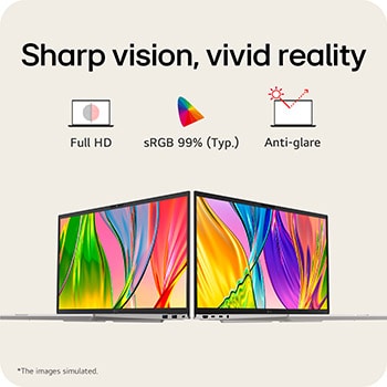 LG gram 15" | AMD RyzenTM AI 7 350, 32Go/1To/Noir, LG 15Z80T-G.AU88F