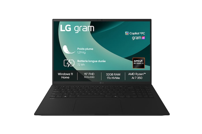 LG 15z80t g au88f Vue de face