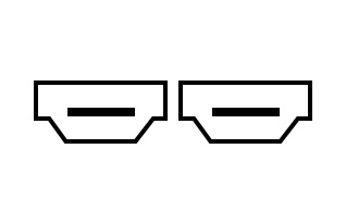 Image pictogramme du port HDMI.