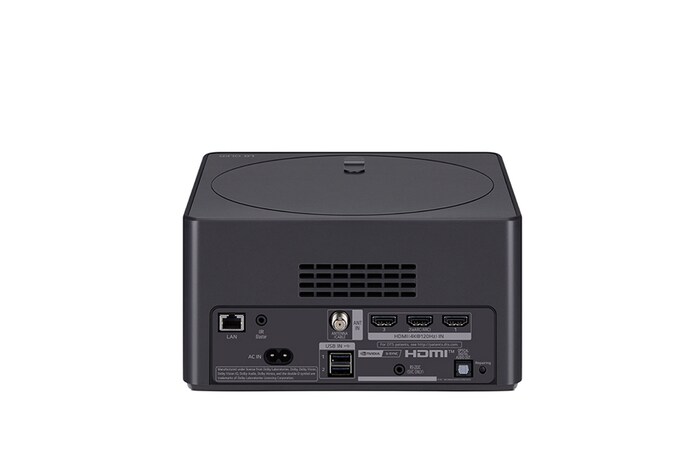 Vue arrière du boîtier Zero Connect Box