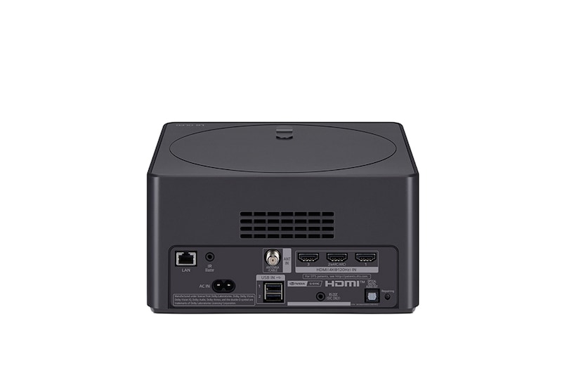 Vue arrière du boîtier Zero Connect Box