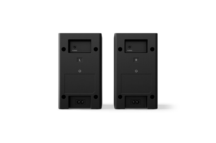 Back view of Rear Speakers