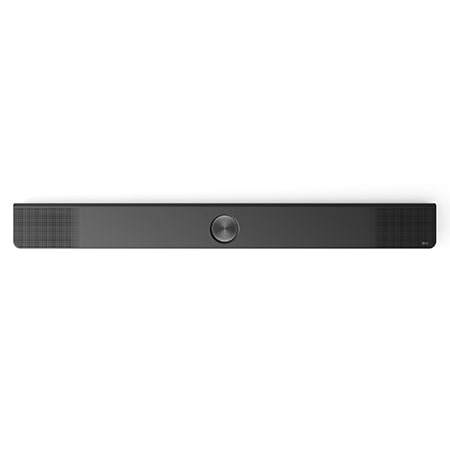 LG OLED evo AI G6 avec Brightness Booster Ultra montre une scène sombre où une silhouette de baleine lumineuse se démarque au milieu de particules éclatantes, offrant une luminance 3,9 fois plus lumineuse avec des détails plus clairs.