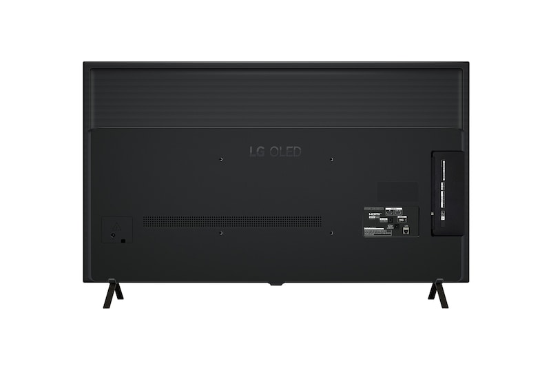 Vue arrière de la TV OLED LG, OLED B4