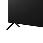 Gros plan d'un téléviseur OLED LG, OLED B4E sur la base, affichage du support 2 pôles