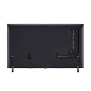 Vue arrière de la TV LG QNED, QNED80
