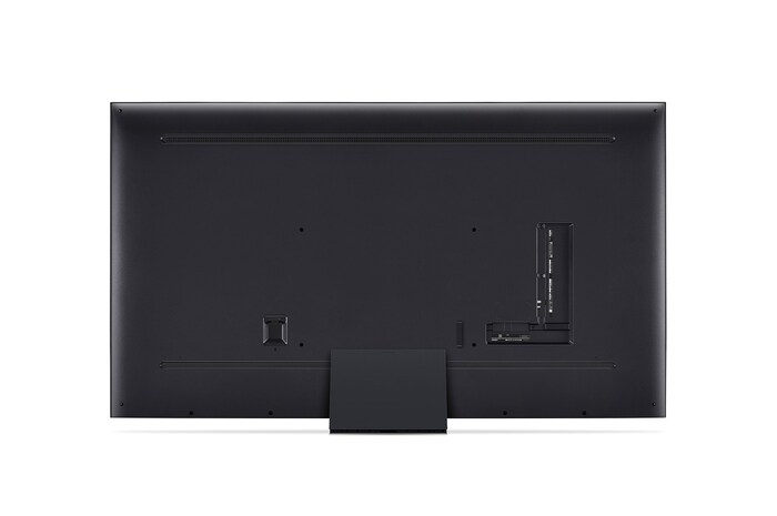 Vue arrière de la TV LG QNED, QNED85