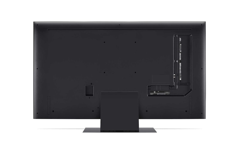 Vue latérale de la TV LG QNED, QNED86