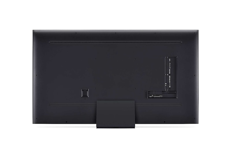 Vue arrière de la TV LG QNED, QNED86