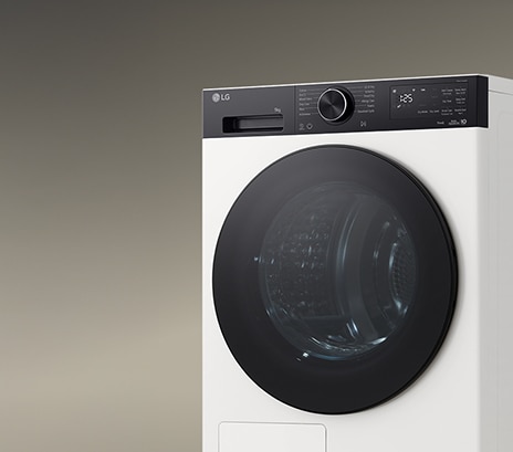 Image intérieure d’une machine à laver et d’un sèche-linge, côte à côte.	