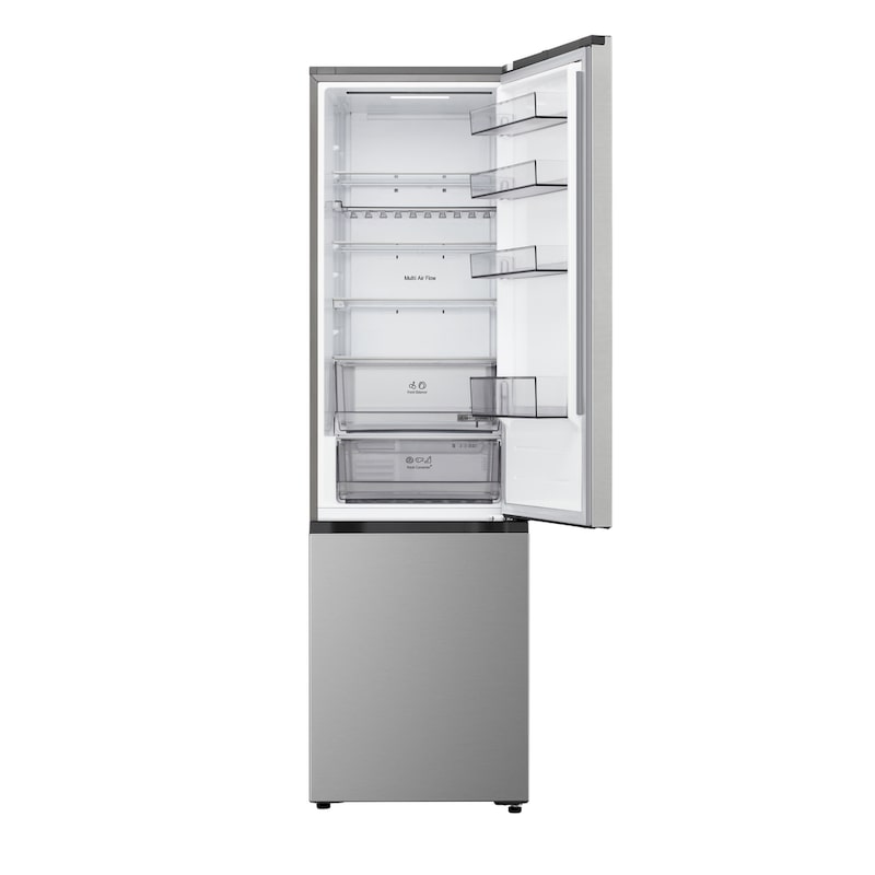 Lower view of LG fridge freezer (GBBS322CPY)