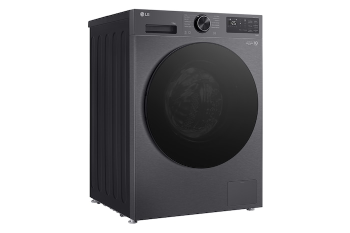 Detailed view of the detergent drawer