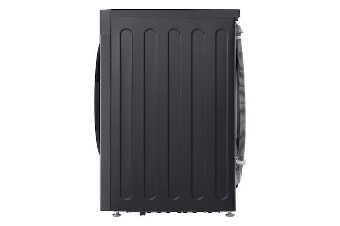 Left perspective view of of LG washer dryer combo