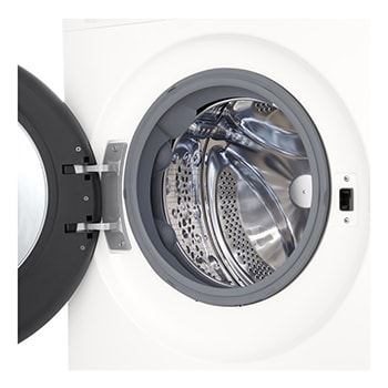 An image for dimension and installation of LG front load washing machine