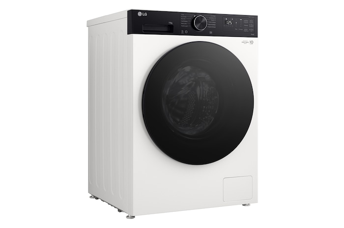Detailed view of the detergent drawer