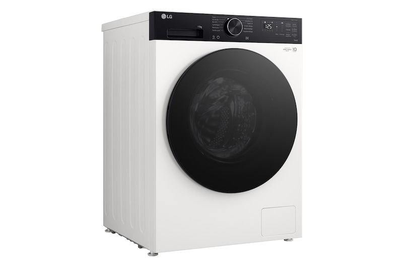 Detailed view of the detergent drawer