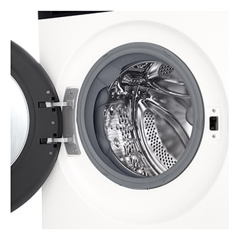 An image for dimension and installation of LG front load washing machine