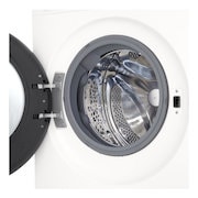 An image for dimension and installation of LG front load washing machine