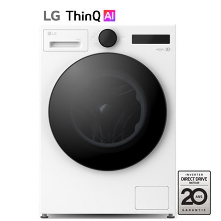 LG Lave-linge séchant molette écran LCD 9/6kg Steam™ -  F964X76WSTA
