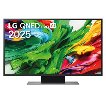 Vue avant de Smart TV LG QNED evo AI QNED87 MiniLED 4K 2025 50 pouces LG 50QNED87A6D